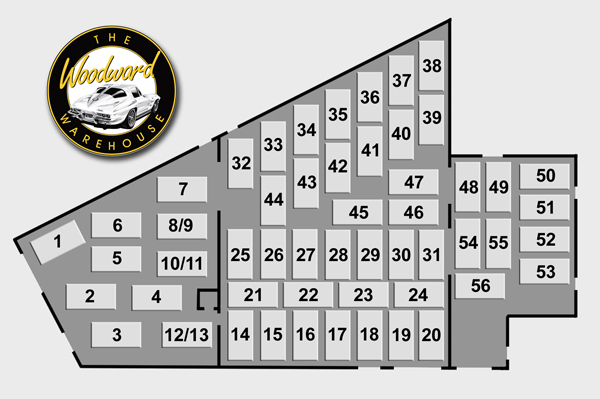 Warehouse floor plan